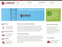Tablet Screenshot of linear.com.my