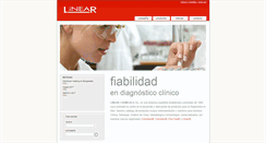 Desktop Screenshot of linear.es